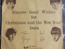 Beatles U.K. Fan Club Flexi 1963 Christmas - Orig Memorabilia
