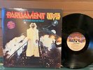 PARLIAMENT LIVE - P Funk Earth Tour- with Poster & Decal 1977 2 Vinyl Lp Ex+
