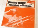 Jimmy Page Led Zeppelin + Sonny Boy Williamson RARE 1972 French pressing LP NR 