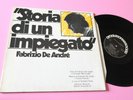 DE ANDRE LP STORIA DI UN IMPIEGATO ORIGINALE 1973 EX + GATEFOLD COVER E LIBRETTO
