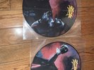Pair of different king diamond Halloween picture disc LP vinyl