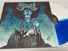 Ghost Opus Eponymous Blue White Split Vinyl Signed LP Autographed Papa Emeritus