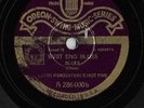 78 RPM RECORD LOUIS ARMSTRONG 1928 WEST END BLUES RARE GERMAN ODEON MASTER ISSUE
