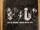 AC/DC Live At Paradise Theatre Boston 1978 LP neu & versiegelt