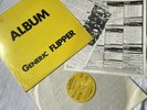 Flipper Album Generic Vinyl Lp Subterranean Records 1982 Rare Punk + Inserts