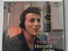 Gene Vincent & The Blue Caps - A Gene Vincent Record Date Part 1  VG+/EX