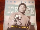 Ice Cube. Kill at Will. EX++ Thug Rap Hip Hop LP