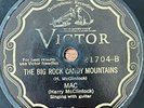 MAC (HARRY McCLINTOCK) The Big Rock Candy Mountains VICTOR PRE WAR COUNTRY 1930