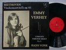 EMMY VERHEY - RCS 416 - BEETHOVEN - VIOLIN CONCERTO - AUTOGRAPHED / SIGNED