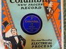 Columbia 770D Ted Lewis Band TIGER RAG w graphic sleeve 78rpm 1926  ROYAL BLUE