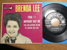 BRENDA LEE 45 Ep Fool #1 Anybody But Me DECCA ED 2712 Rockabilly Teen 1961 US
