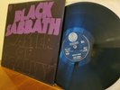 Black Sabbath Master of Reality Embossed Sleeve UK 1st Vertigo Swirl Poster VG