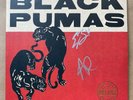 Black Pumas Deluxe Edition Signed Gold & Black Red Splatter Vinyl Record LP Rare