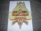 Iron Maiden The Clairvoyant Original 1988 UK release 45rpm Picture shape vinyl