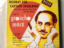 1952 Groucho Marx Hooray for Captain Spaulding Decca 9-333 box 45rpm records