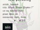 TEST PRESSING The Damned White EP 2008 - *Alternative Recordings* - DJB66619PRO