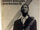 SONNY ROLLINS-WORKTIME-PRESTIGE MONO STEREO LP, BLACK/SILVER LABEL