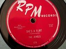 JEWELS She's A Flirt b/w B. Bomb Baby 78 RPM 474 RARE Doo Wop