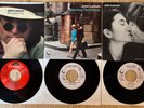 3 JOHN LENNON PROMO 45s STARTING OVER BORROWED TIME WATCHING THE WHEELS 1980s