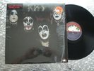 KISS   s/t 1st Album   Vintage LP Casablanca ‎NB9001 W/Kissin' Time Hype Sticker