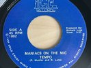 UNKNOWN RAP 45 - Tempo - Maniacs On The Mic / Crime Story ICE NM-