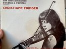 BACH SONATAS & PARTITAS : Violin Solo 2LP : ORION DOLBY PRESS FOC ‘73 C. EDINGER