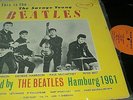 BEATLES SAVAGE YOUNG BEATLES LP HAMBURG 1961 PRE RINGO W/ PETE BEST VG+