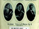 Brahms : Heifetz, Feuermann, Rubinstein - Trio In B Major Op 8 UK LP .*