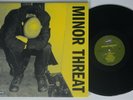MINOR THREAT Self-Titled DISCHORD LP VG++ 2008 yellow cover