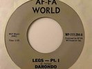 Deep Funk Soul 45 DARONDO Legs/Let My People Go Af-Fa World HEAR Rare  Exc.