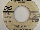 Northern Soul 45 PORGY & THE MONARCHS That's My Girl/Girl & The Boy Sylves HEAR