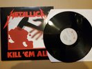 METALLICA Kill 'em all LP Original Erstrelease Roadrunner Boots Vertrieb, rar
