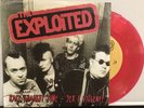 The Exploited - Race Against Time - Sex & Violence 7” Single 2007 Red Vinyl EX