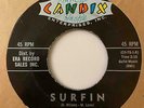 BEACH BOYS 45 Surfin/Luau Candix HEAR Exc. Condition