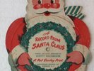 Vintage 1948 Picture Disc Record Santa Claus Christmas Scotty Macgregor  Conley