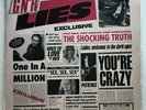 GUNS N' ROSES LIES 1988 VINYL LP GN'R LIVE LIKE A SUICIDE RECORD 24198