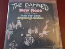 The Damned Superb German New Rose on Yellow Vinyl