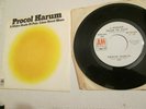 PROCOL HARUM - Whiter Shade Of Pale - MINT unplayed WHITE LABEL PROMO 45 + PS