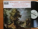 SAX 2514 ED1 Schubert Unfinished Symphony Klemperer NM Columbia Australia B/S