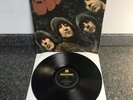 RARE LP VINYL THE BEATLES RUBBER SOUL UK 1ST PRESS MONO PMC 1267 LOUD CUT VG+/EX