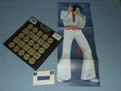 1971 Elvis Worldwide Gold Award Hits Vol 2 W/Piece of Elvis' Wardrobe & Poster