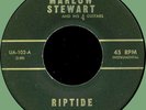 MARLOW STEWART & HIS 4 GUITARS Riptide / Sky Surf'n 45rpm 1963 Variety Prod.