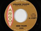 Northern Soul 45 - Herb Ward - Strange Change - Argo - mp3