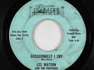 Northern Soul 45 - Les Watson & Panthers - Occasionally I Cry - Pompeii - rare