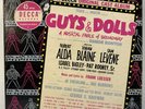 Guys and Dolls Original Cast 7 Record Boxed Set-Runyon-1950 Decca 7