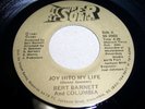 BERT BARNETT- JOY INTO MY LIFE- '81 SOUL 45 RPM, SUPER SONIC SS 2003 (EX) *Hear