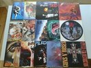 Heavy 15 LPs Guns N Roses Destruction Piledriver Slayer Mercyful Fate Metal Bats