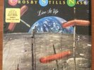 Crosby stills Nash, Live It Up, Vinyl Record,1990, Atlantic,82107-1,Hype sticker