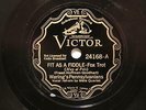 JAZZ WARING'S PENNSYLVANIANS Fit As A Fiddle VICTOR 24168   EE+