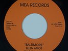 TORI AMOS: Ellen Amos Baltimore US MEA Early Grail 7” Vinyl 45 HEAR